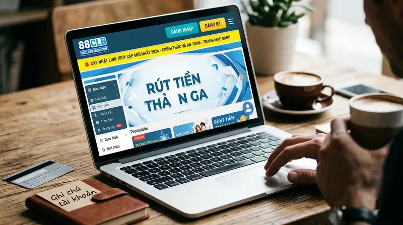 Cách vào 88CLB an toàn và chuẩn bị trước khi Rút Tiền
