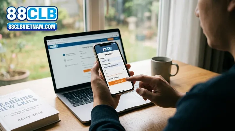 Hướng dẫn 88clb đăng ký chi tiết để nhận khuyến mãi 88CLB tặng 88k