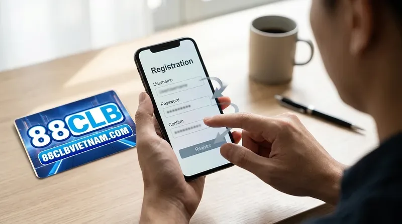 Hướng dẫn 88CLB đăng ký tài khoản chi tiết cho người mới