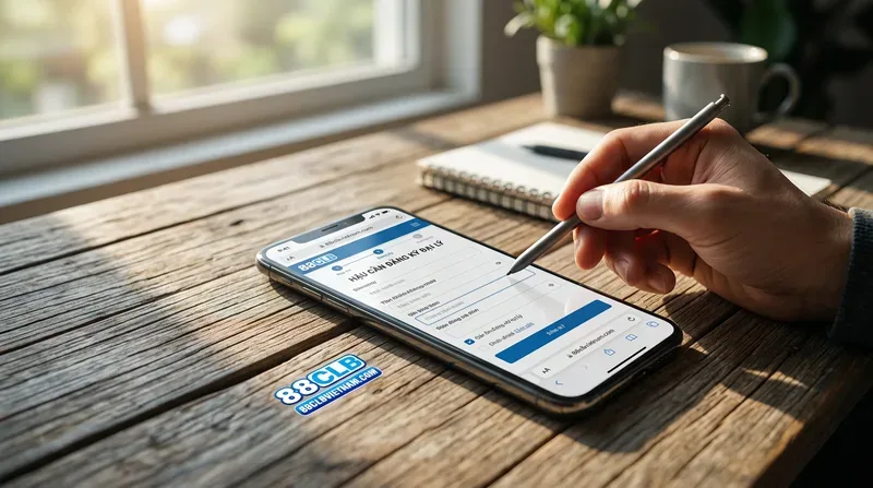 Hướng dẫn 88CLB đăng ký tài khoản đại lý chi tiết