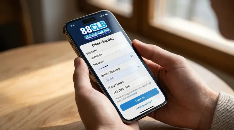 Hướng dẫn 88clb đăng ký và 88clb đăng nhập cho người mới bắt đầu