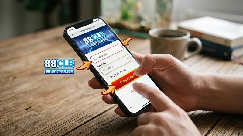 Hướng dẫn 88clb đăng ký và 88clb đăng nhập chi tiết nhất