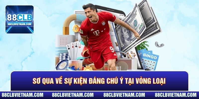 Sơ qua về sự kiện đáng chú ý tại vòng loại